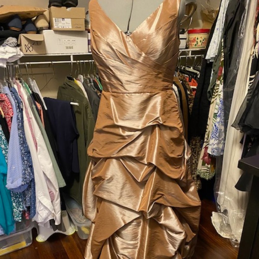 Bill Levkoff  Caramel Ball Gown